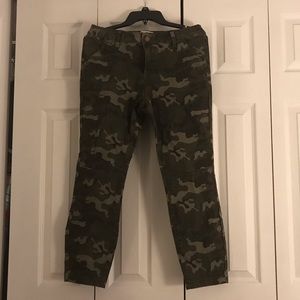 WILLIAM RAST CAMO ANKLE LENGTH PANTS